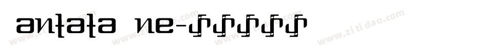 Cantata One字体转换